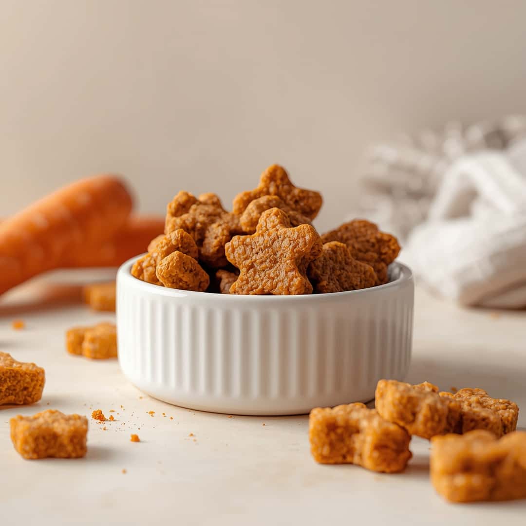 carrot cake dog treats homemade