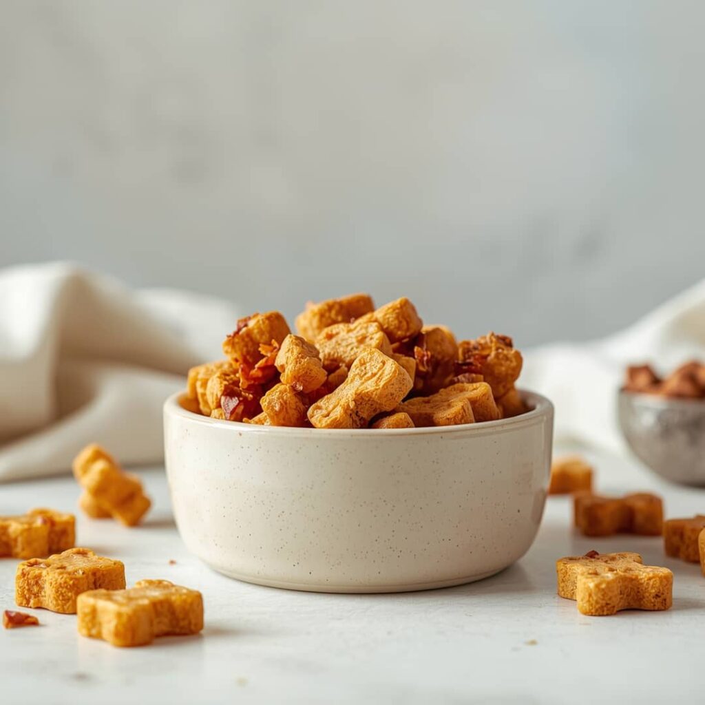 homemade bacon cheddar dog treats