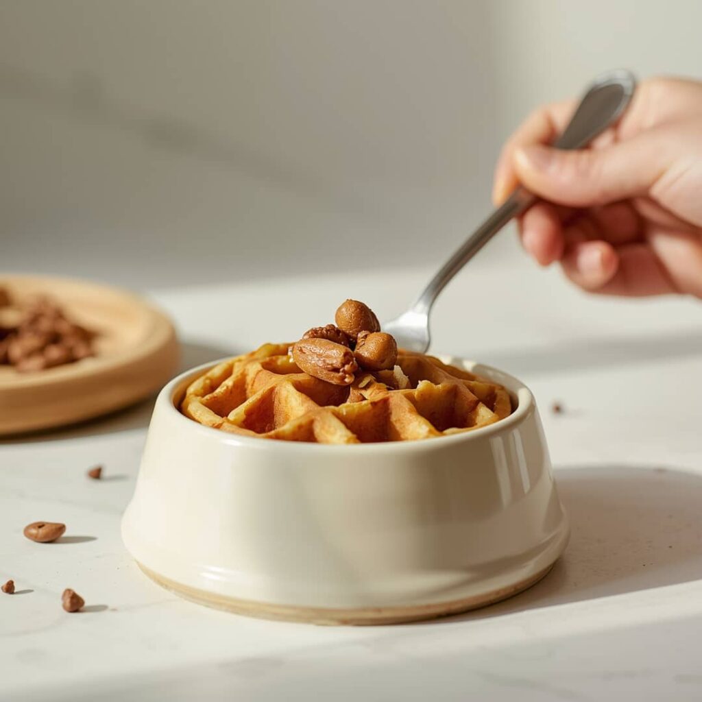 homemade dog waffles breakfast recipe