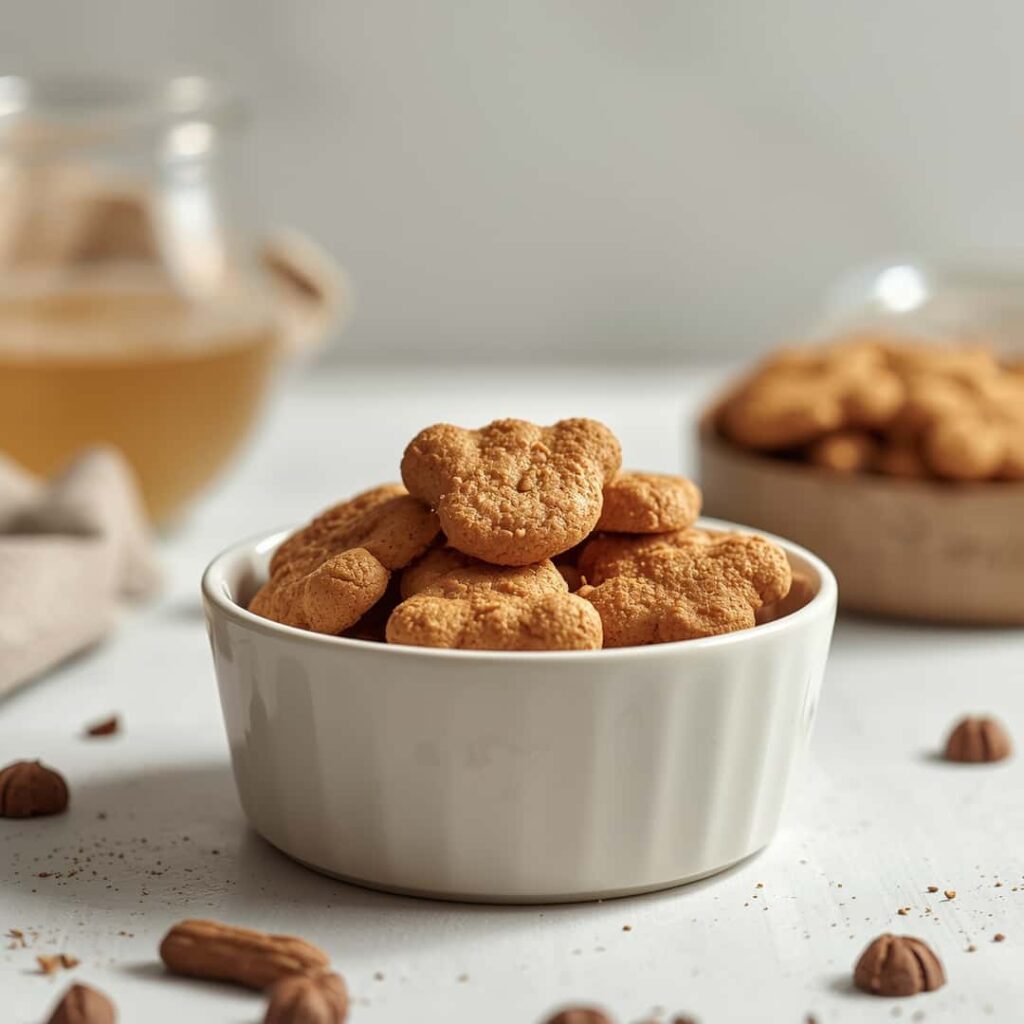 honey cinnamon dog cookies homemade