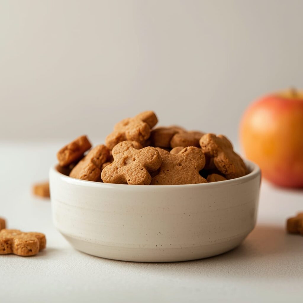 peanut butter applesauce dog biscuits