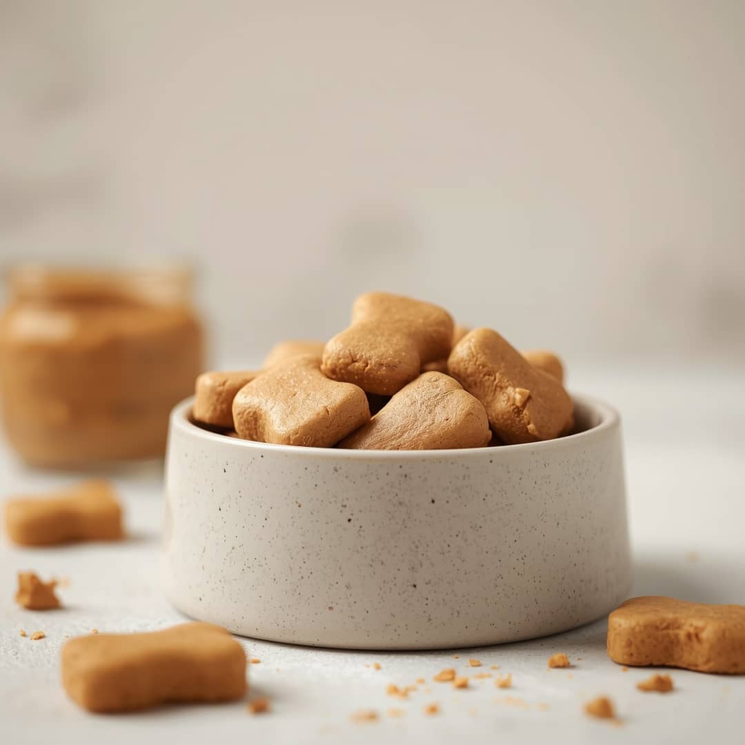 peanut butter icing for dog treats