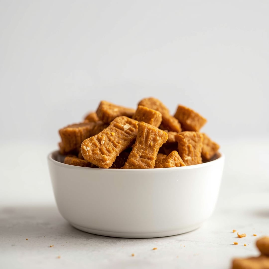 peanut butter pumpkin baked dog treats