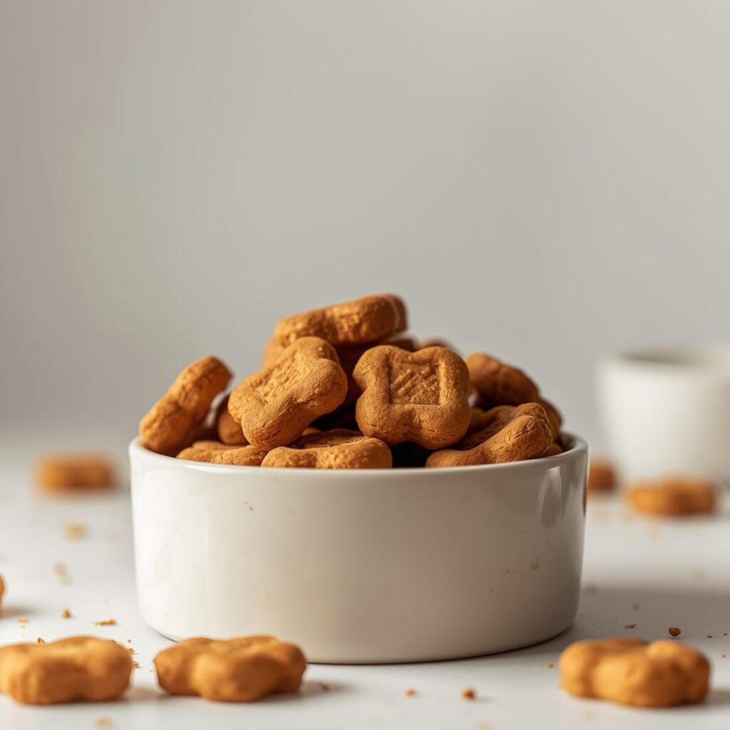 pumpkin peanut butter dog biscuits homemade
