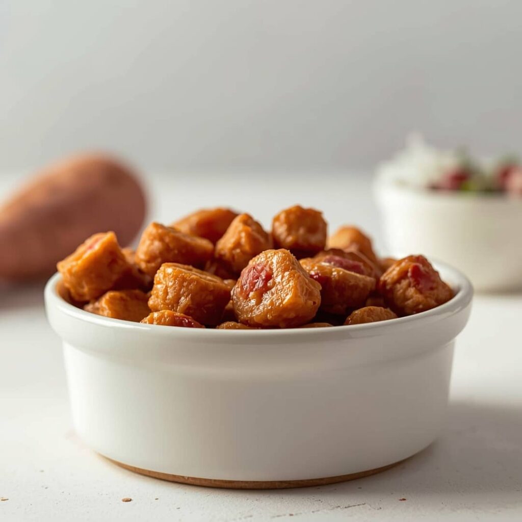 sweet potato bacon dog treats homemade