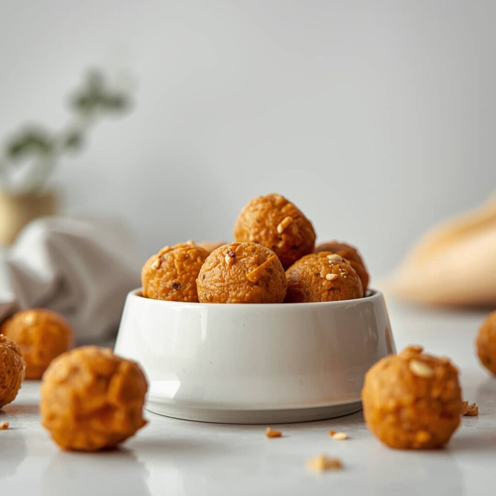 sweet potato pumpkin balls for dogs