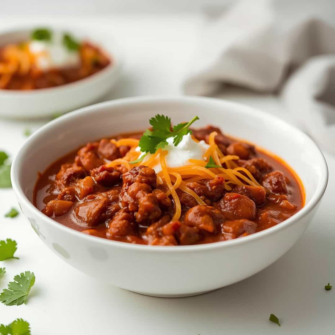 BEST SPICY EASY slow cooker Chili Recipe 2 BEST SPICY EASY slow cooker Chili Recipe