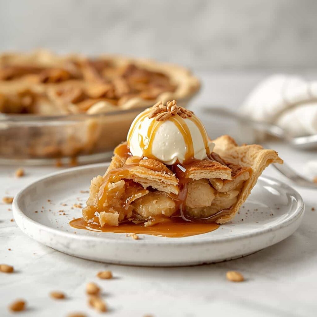 Best Caramel Apple Pie