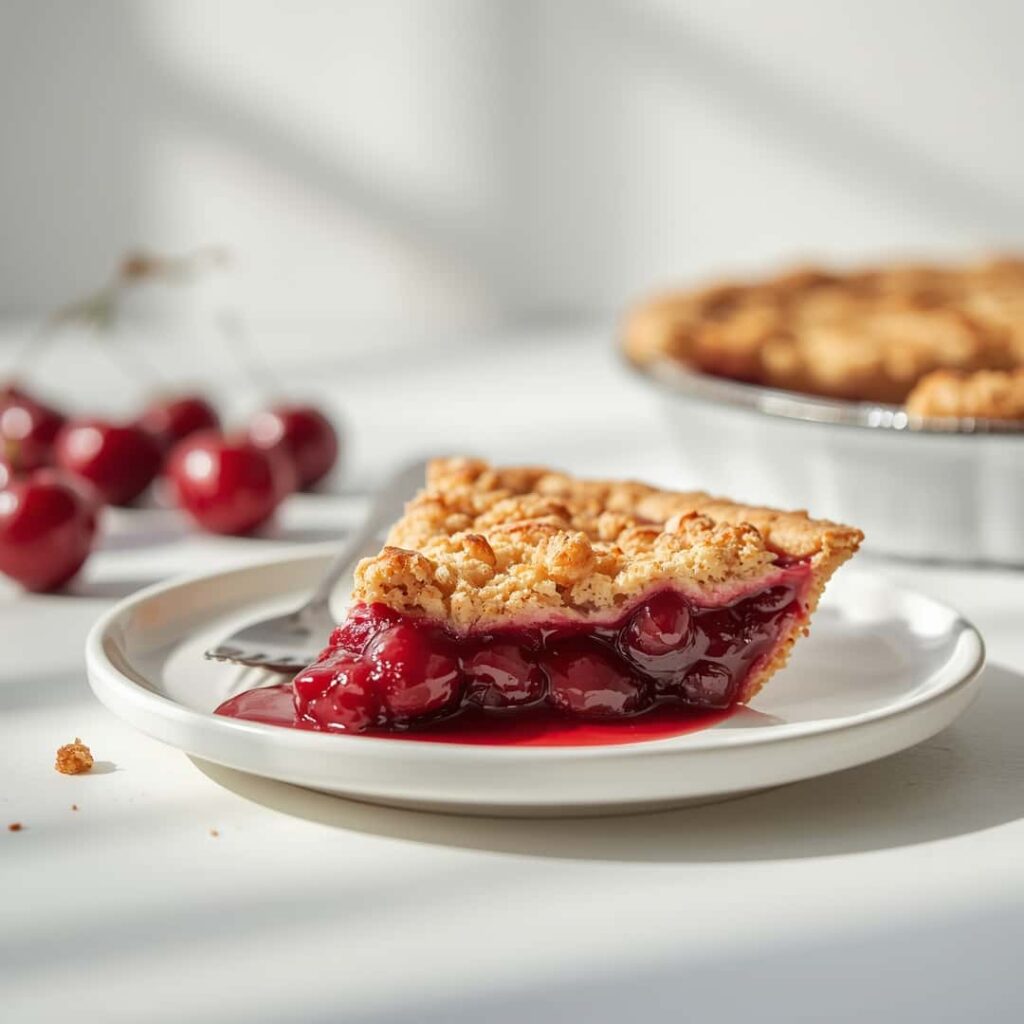 Best Cherry Crumb Pie