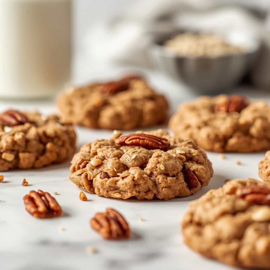 Brown Sugar Pecan Oatmeal Cookies