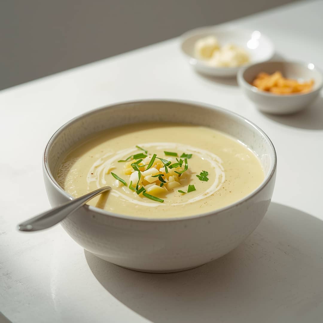 Cauliflower Leek Soup