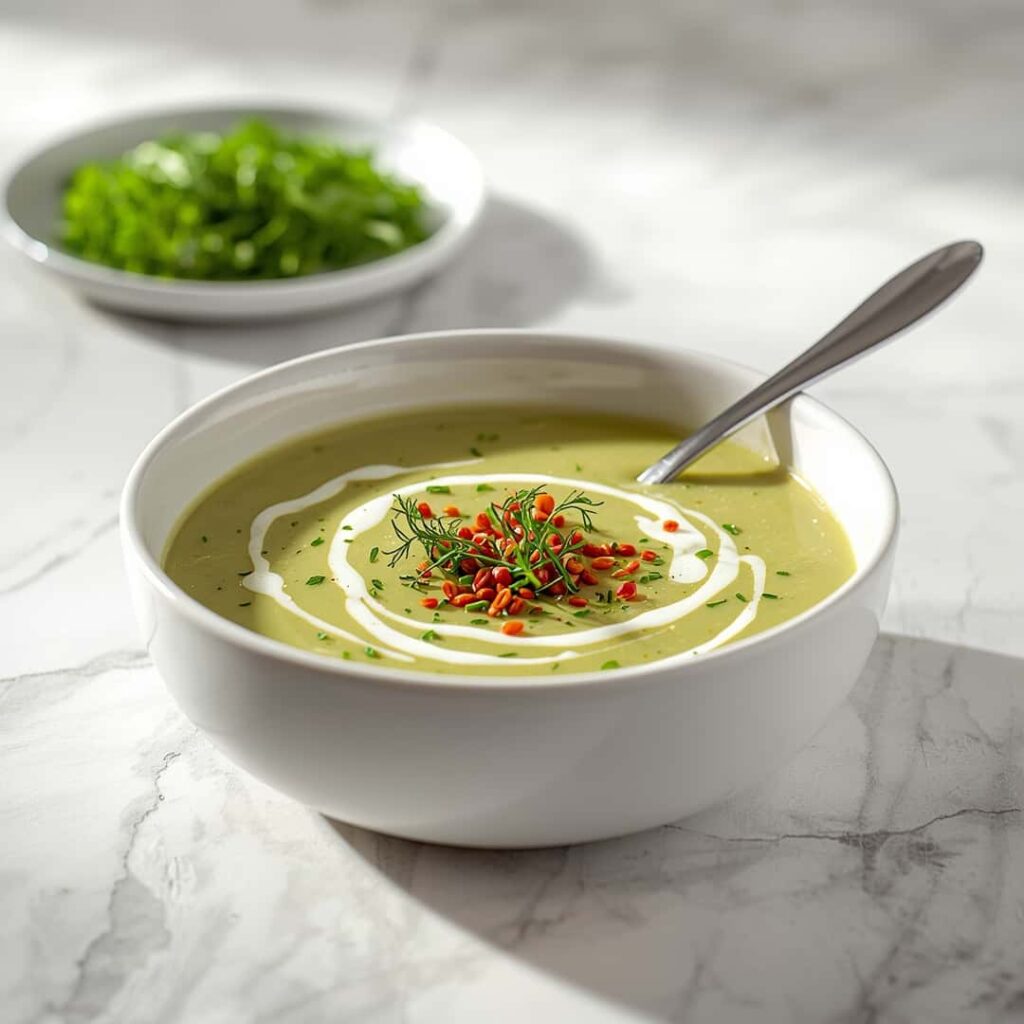 Celery Leek Soup