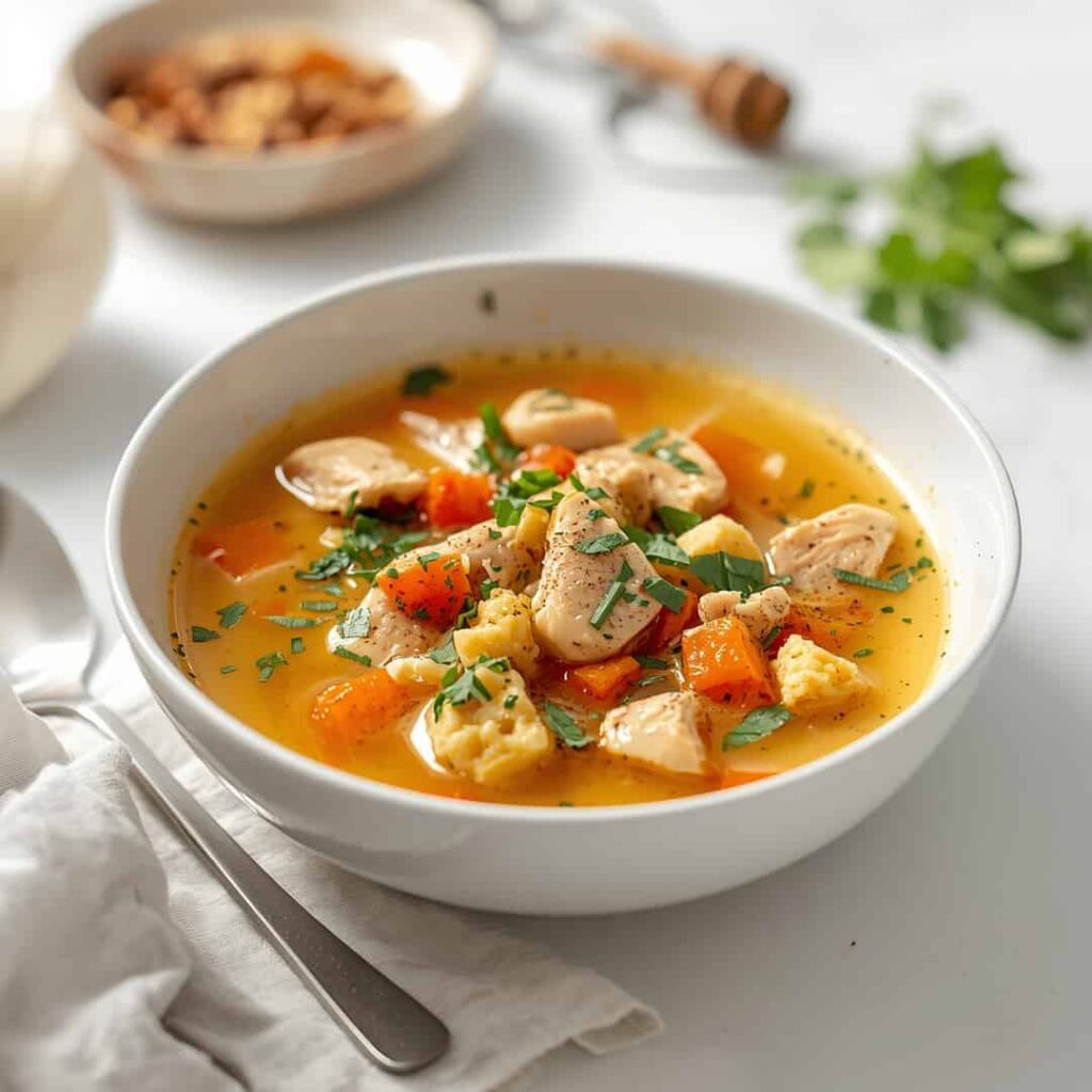 Chicken Spring Vegetable Soup