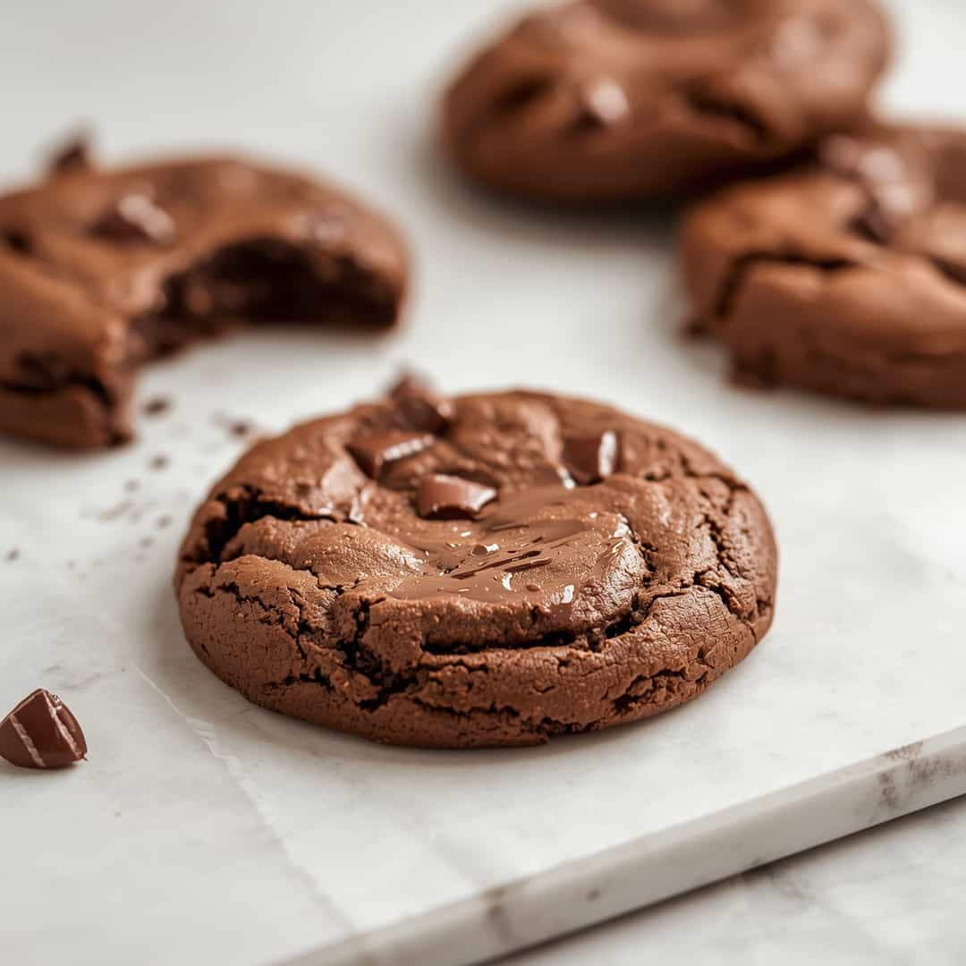 Chocolate Brownie Cookies 2 Chocolate Brownie Cookies