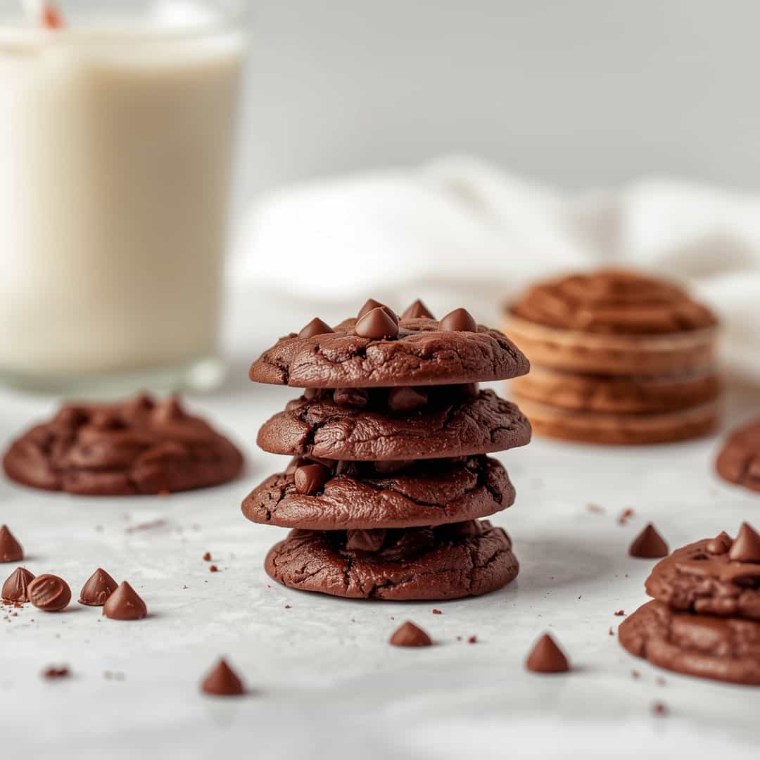 Chocolate Cake Mix Cookies 2 Chocolate Cake Mix Cookies