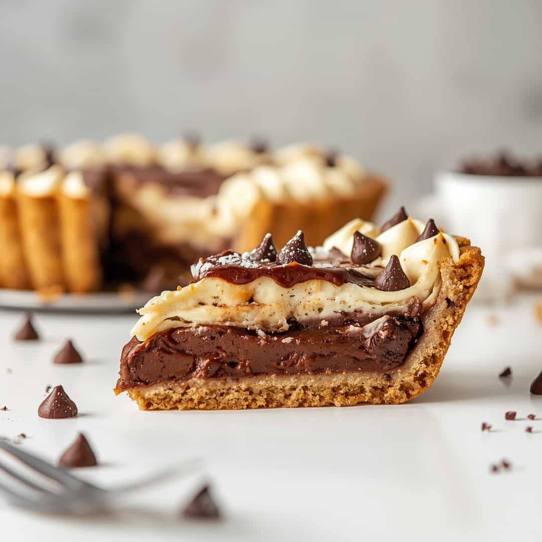 Chocolate Chip Cannoli Pie