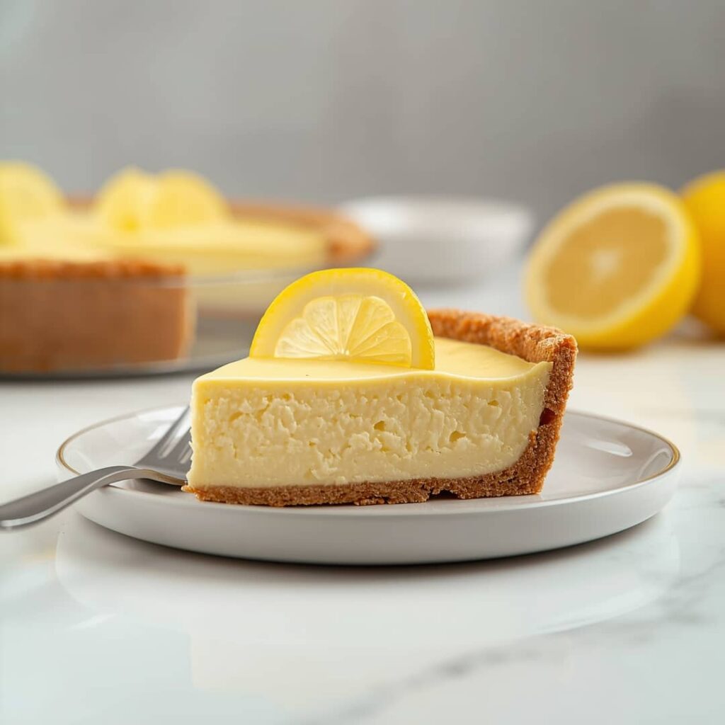 Condensed Milk Lemon Pie