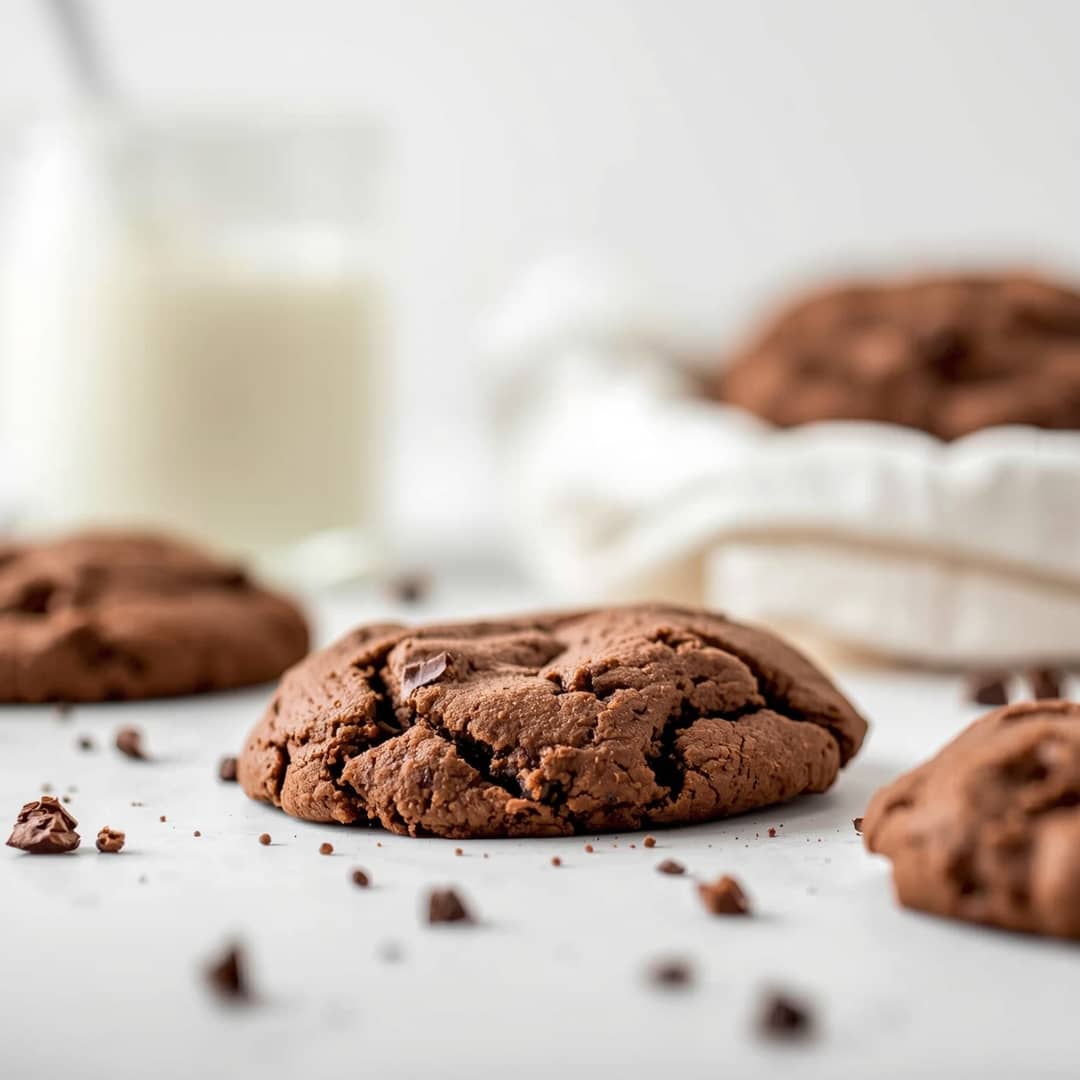 Easy Chocolate Brownie Mix Cookies