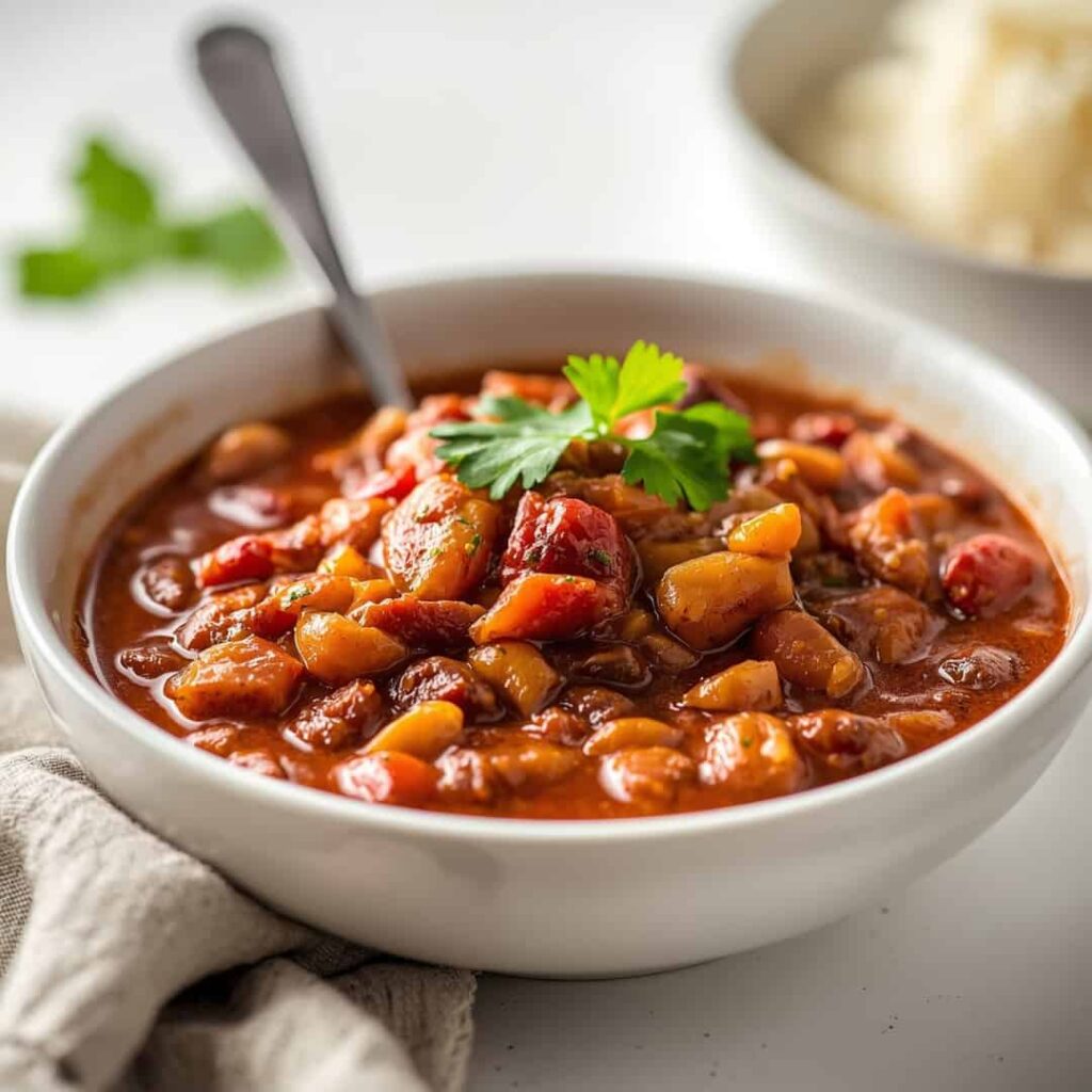 Flavorful Spicy Crockpot Chili