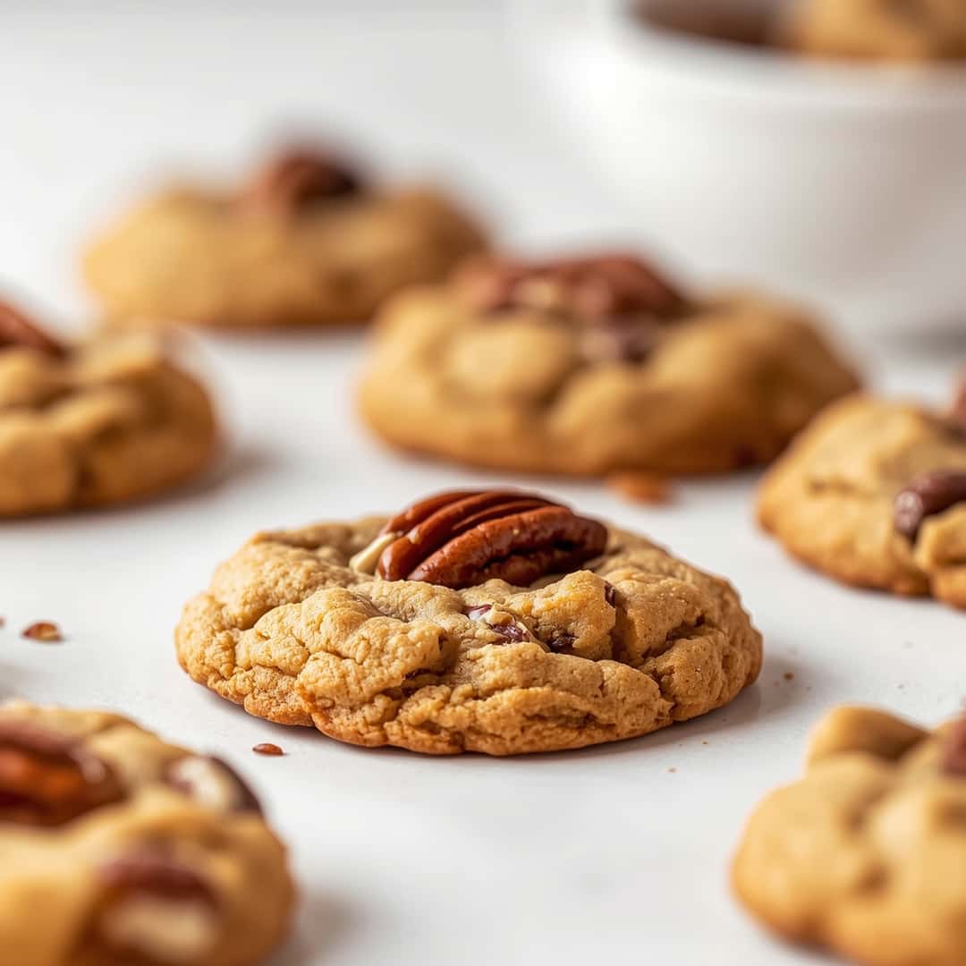 Gluten-free Butter Pecan Cookies 2 Gluten-free Butter Pecan Cookies