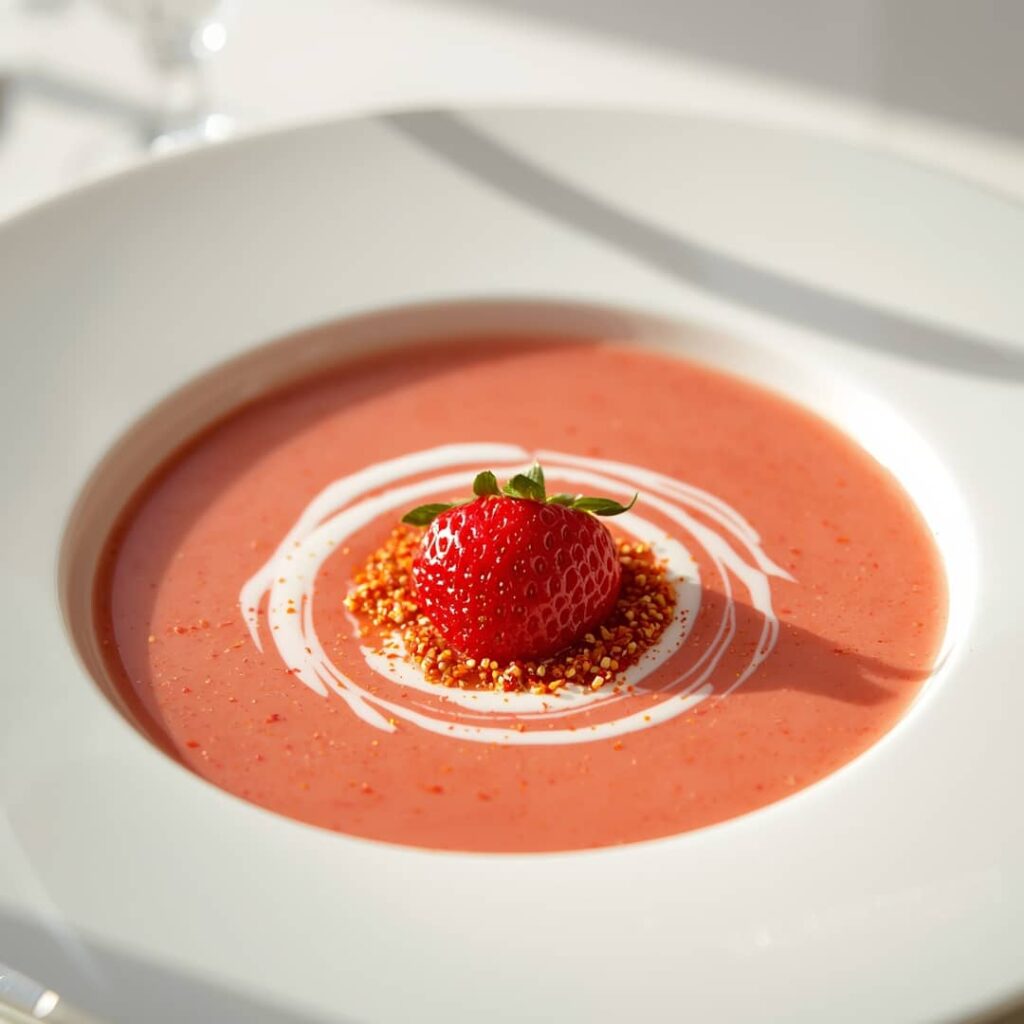 Grand Floridian Strawberry Soup