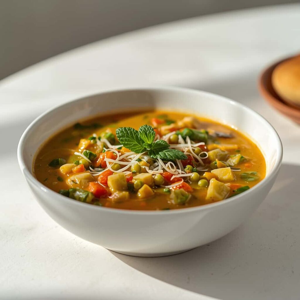 Green Minestrone Soup