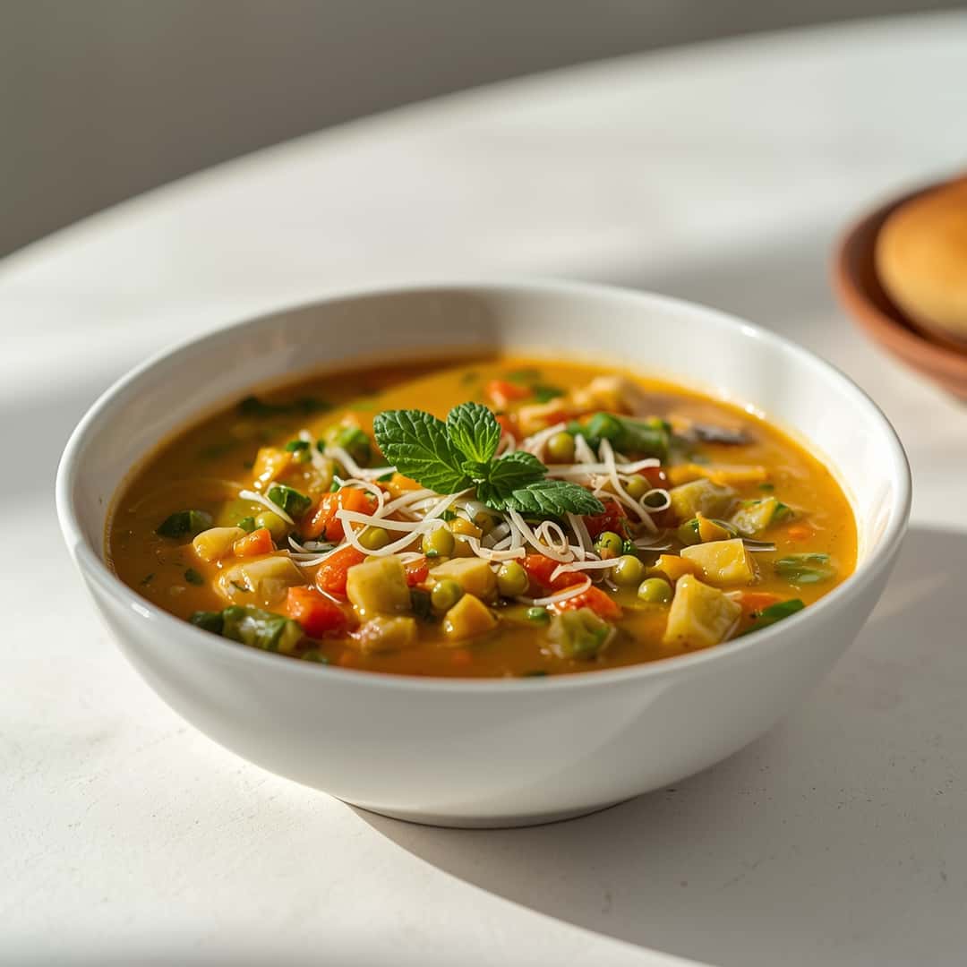 Green Minestrone Soup