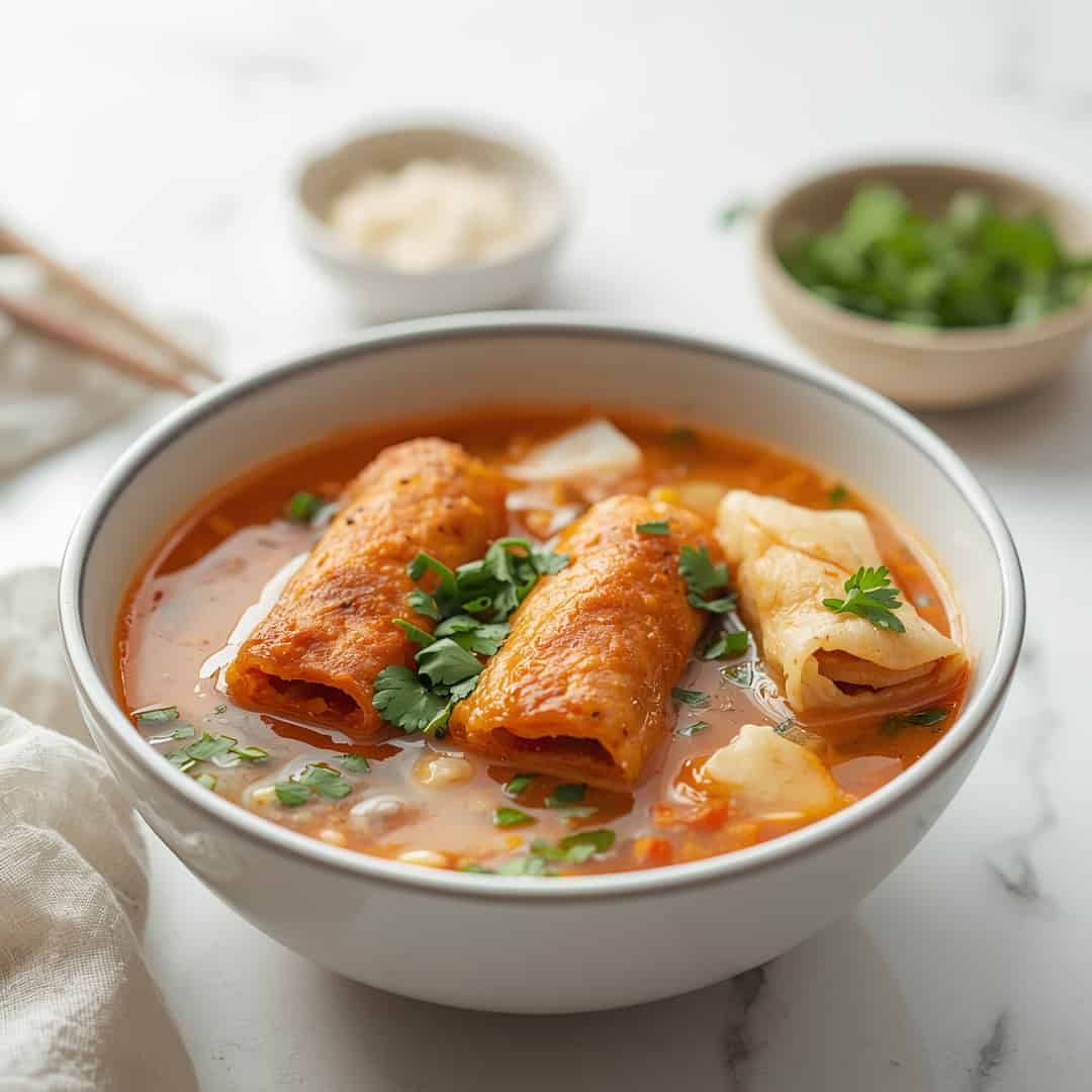 Healthy Egg Roll Soup Recipe