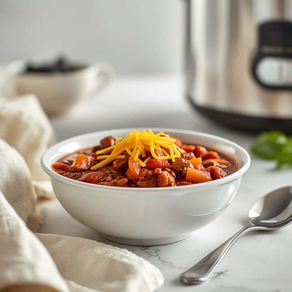 Heartwarming Classic Slow Cooker Chili Recipe