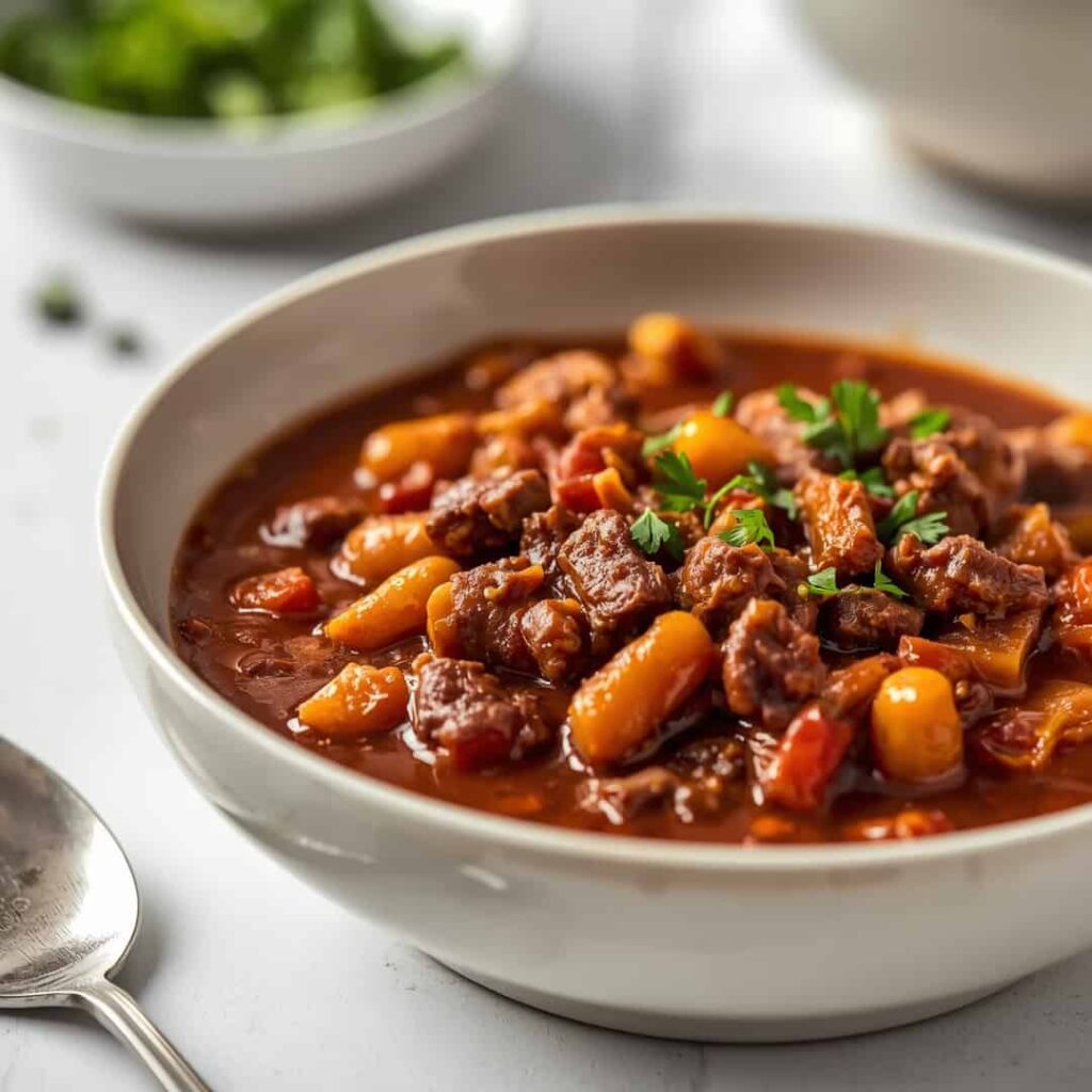 Hearty Slow Cooker Beef Chili Recipe