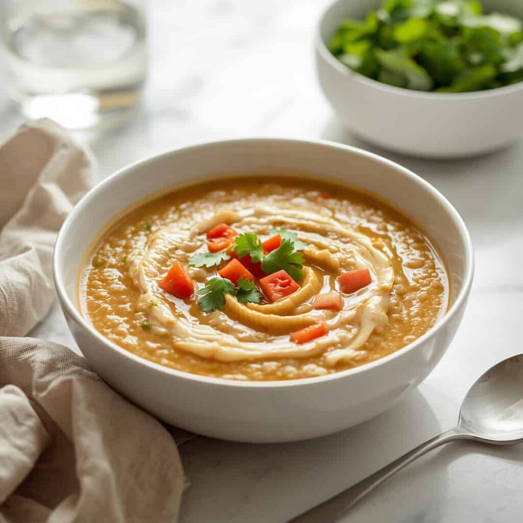 High Protein Split Pea Soup