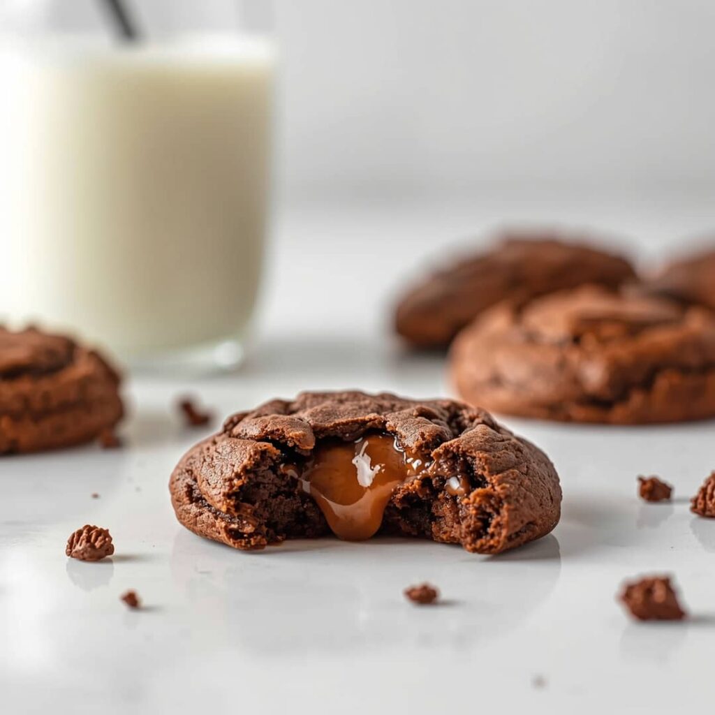 Irresistibly Gooey Meltaway Brownie Cookies