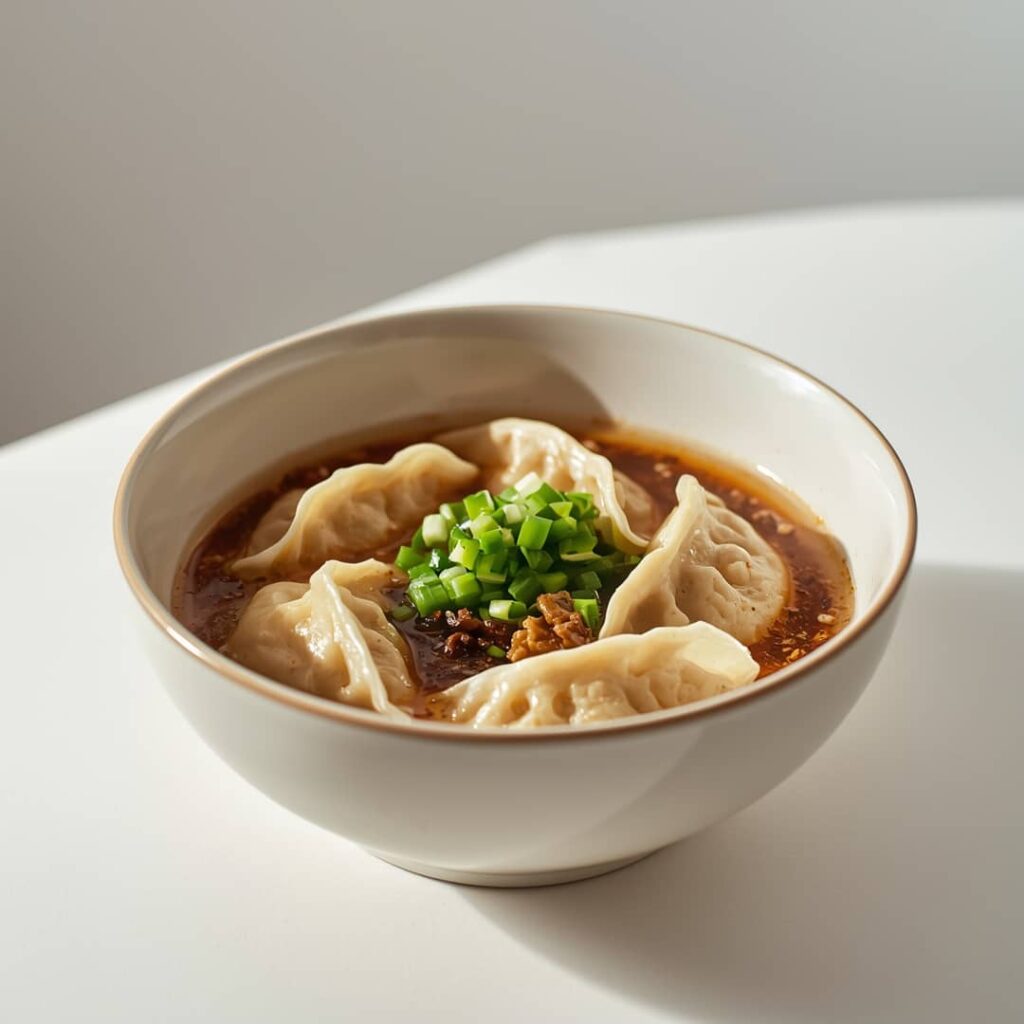 Japanese Gyoza Soup