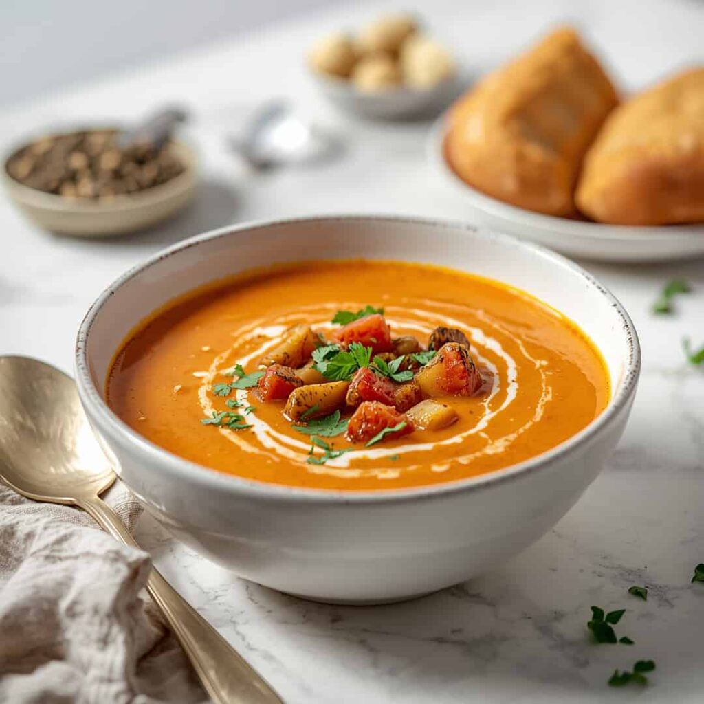 Moroccan Spiced Vegetable Soup