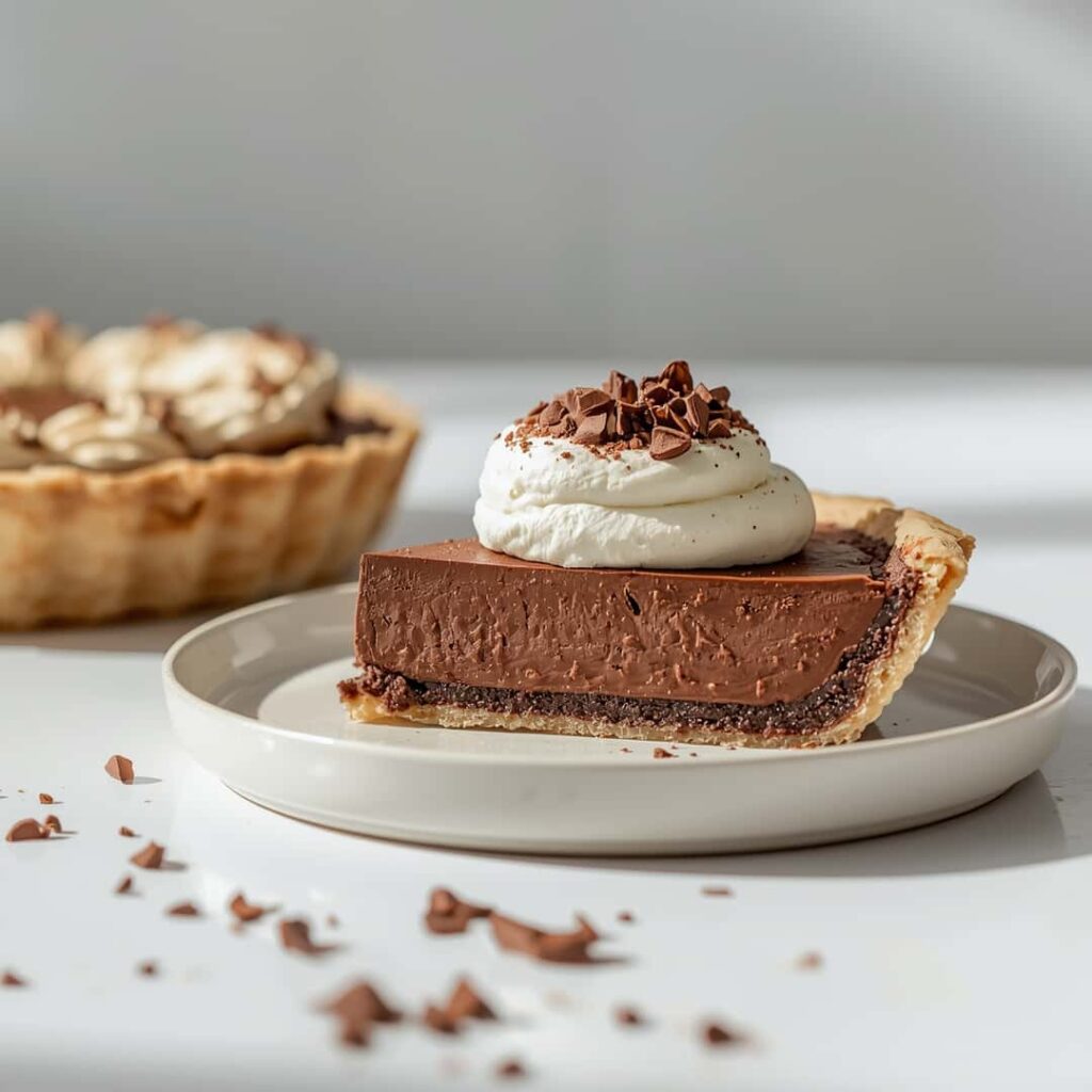 Nutella French Silk Pie