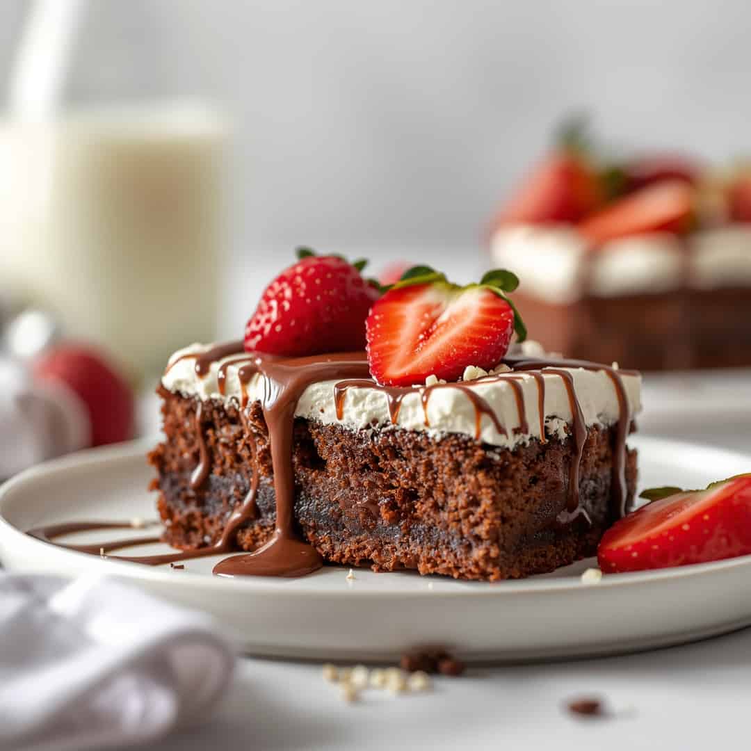 Nutella Summer No Bake Cake