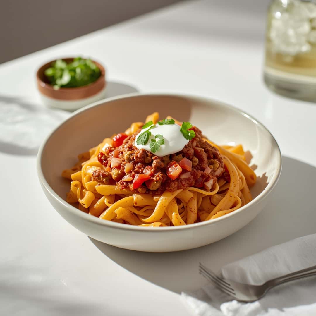 One Pot Taco Pasta 2 One Pot Taco Pasta