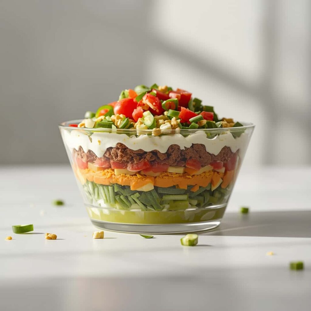 Seven Layer Taco Salad