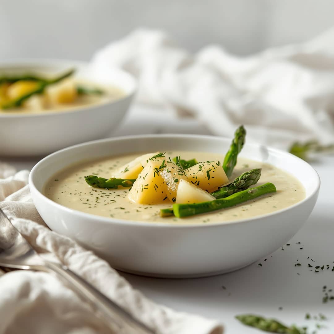 Spring Asparagus Potato Chowder 2 Spring Asparagus Potato Chowder