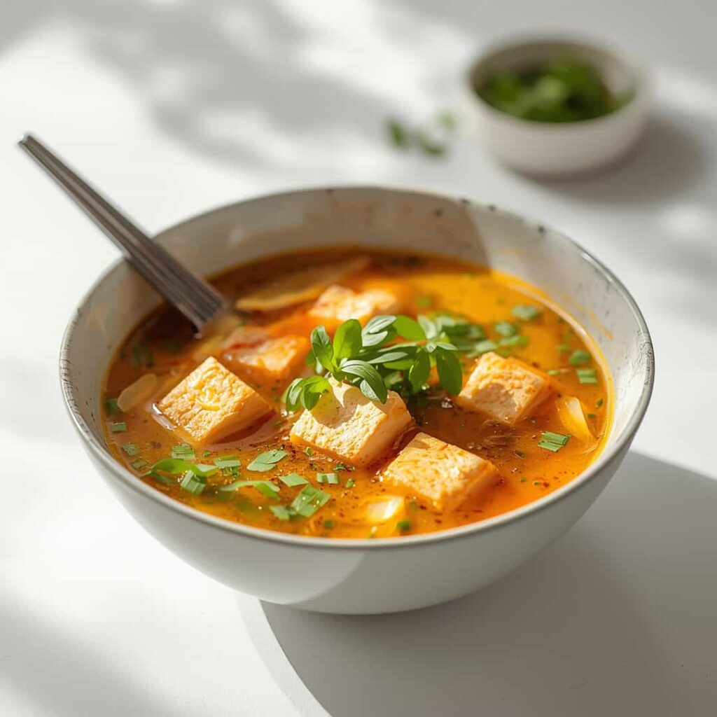 Spring Tofu Soup Recipe