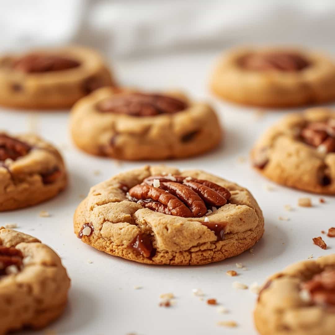 Sweet and Salty Butter Pecan Cookies 2 Sweet and Salty Butter Pecan Cookies