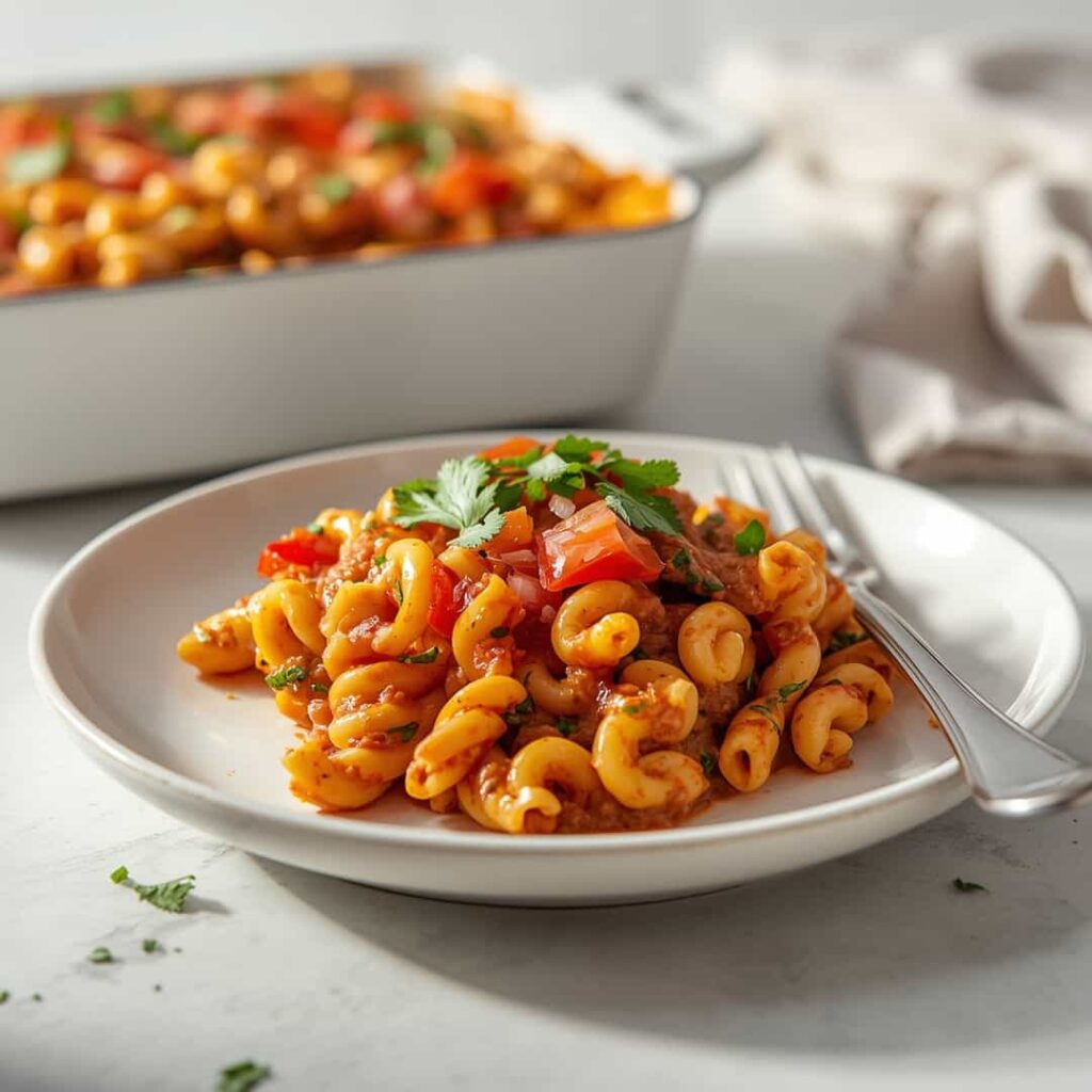 Taco Pasta Casserole