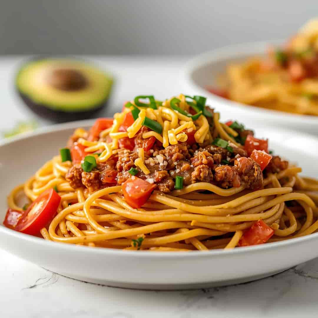 Tex-Mex Taco Spaghetti