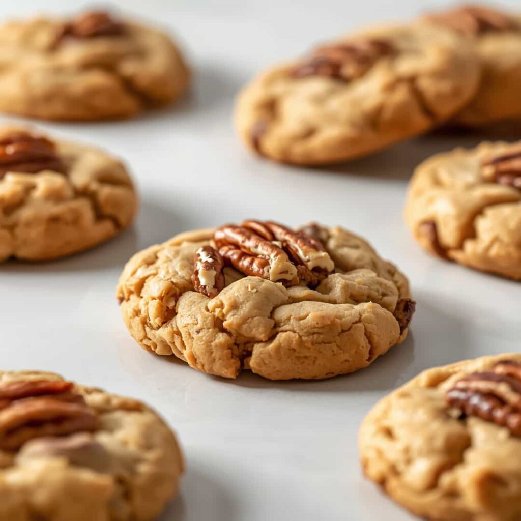 Thick Chewy Butter Pecan Cookies