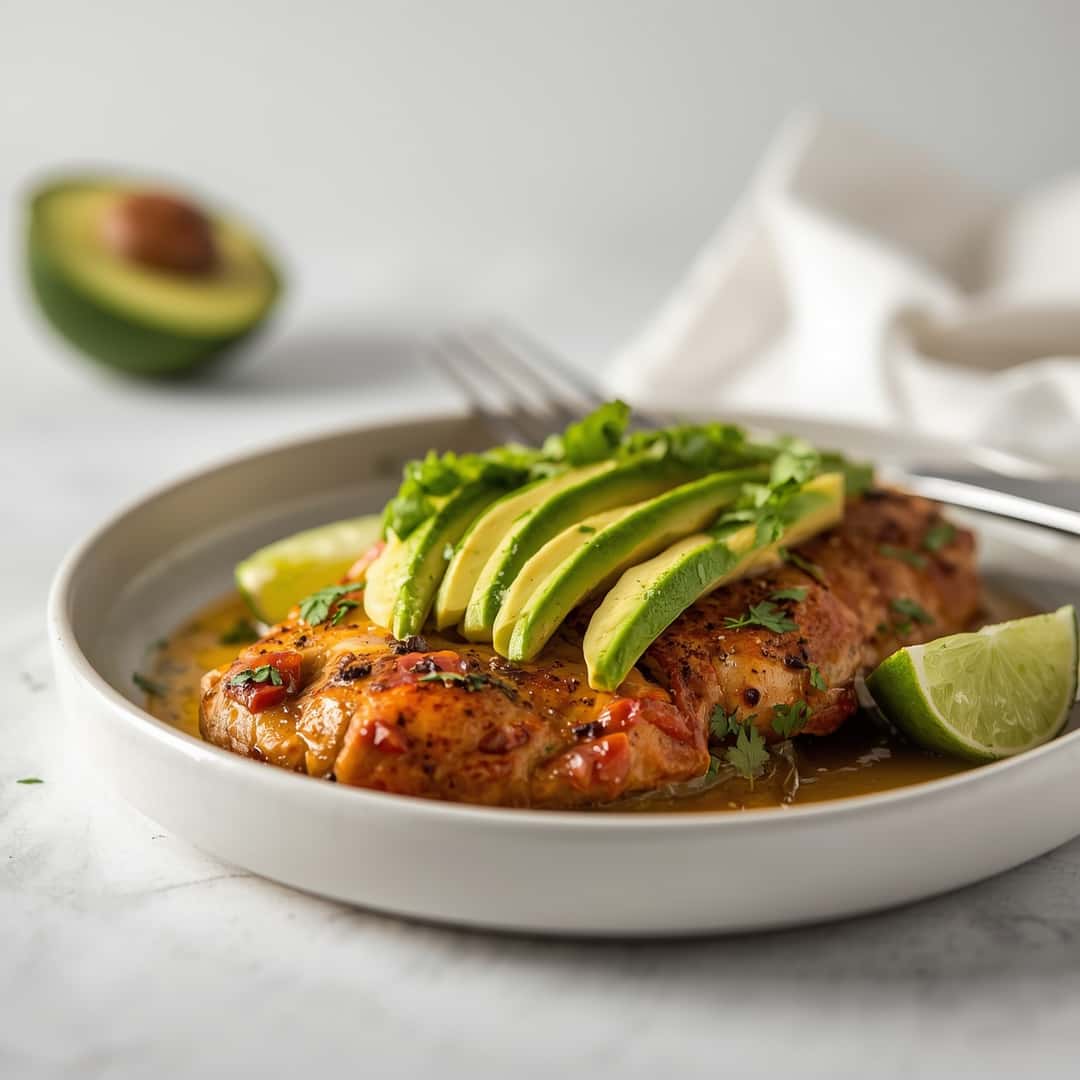 Fiesta Lime Chicken with Avocado