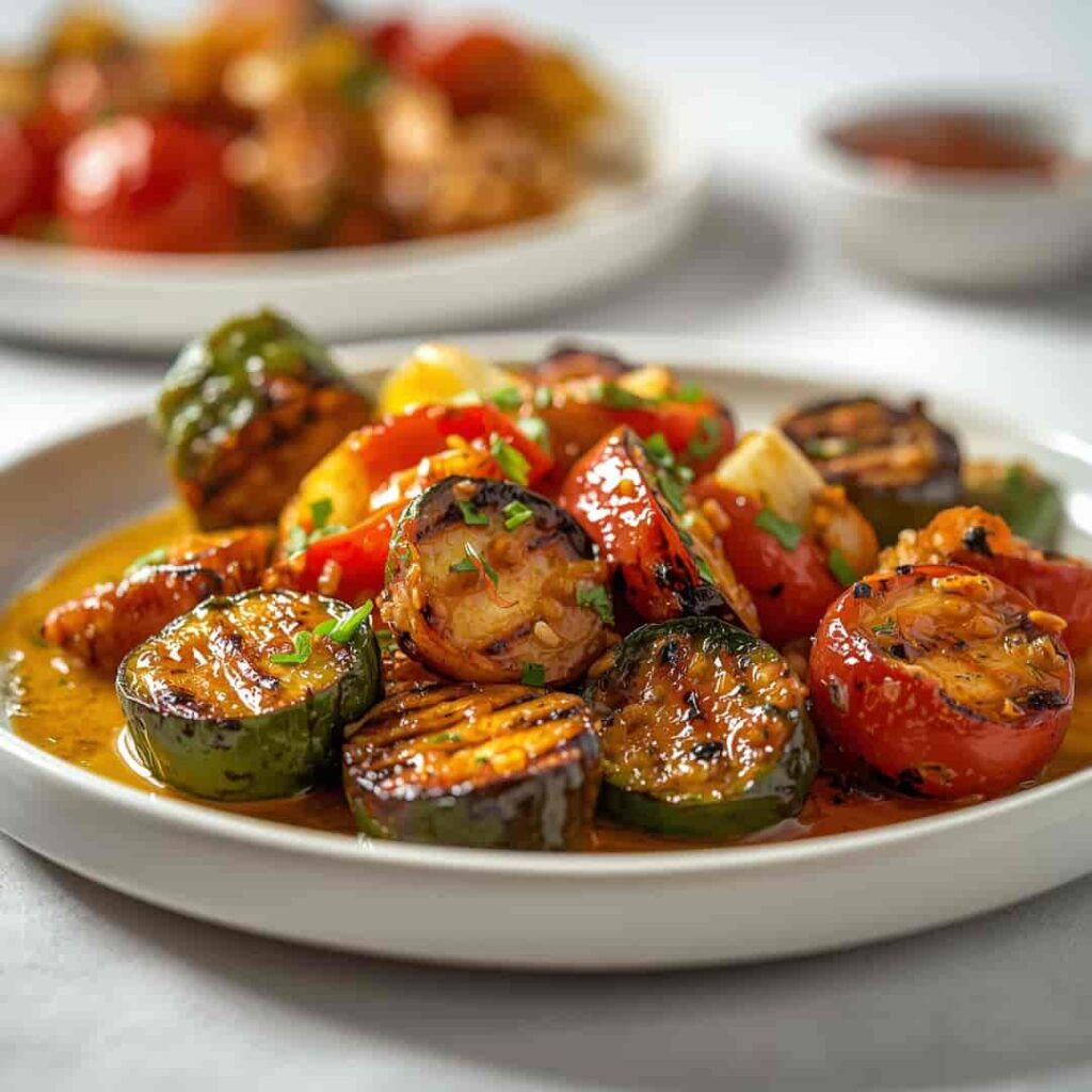 Flavorful Grilled Veggies with Marinade