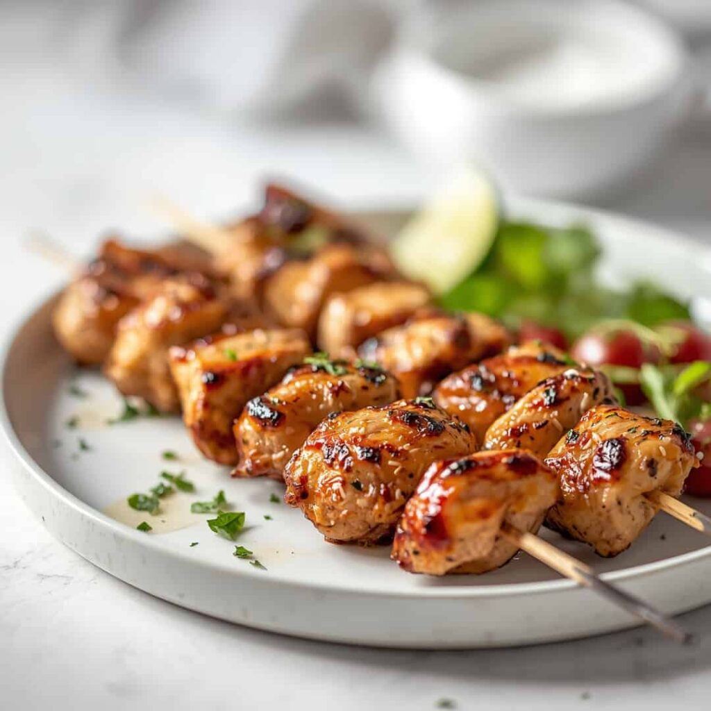 Greek Marinated Chicken Kabobs