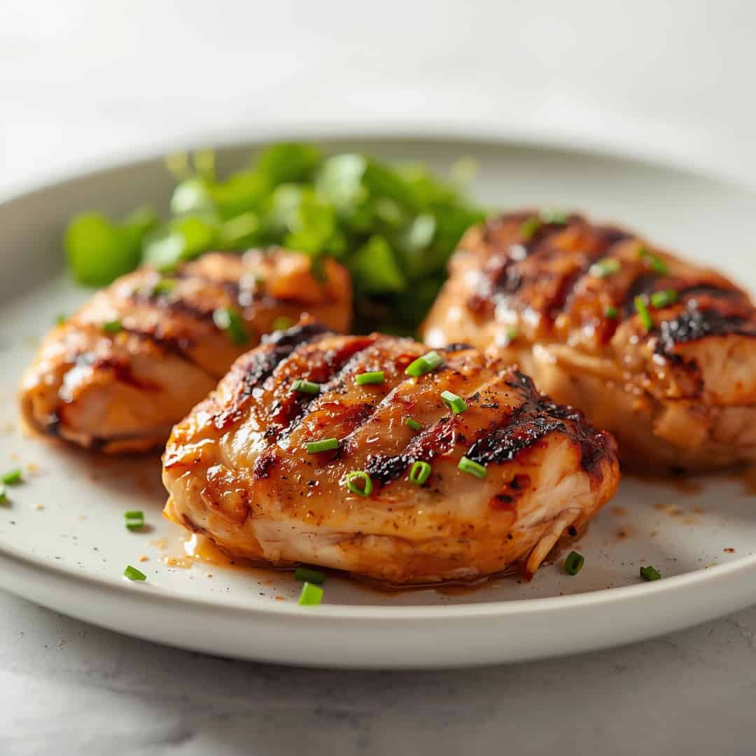 Grilled Boneless Chicken Thighs