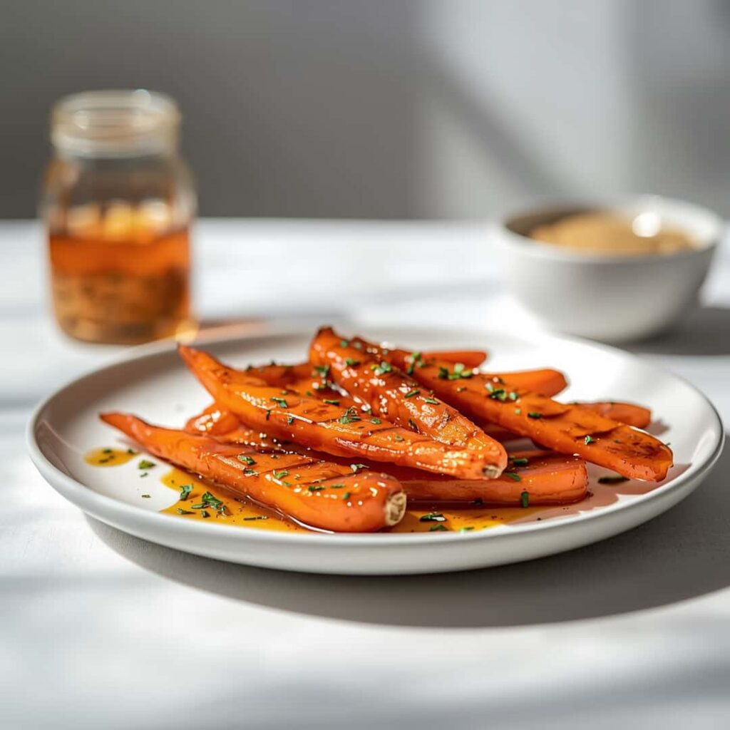 Grilled Carrots Honey Brown Sugar Glaze