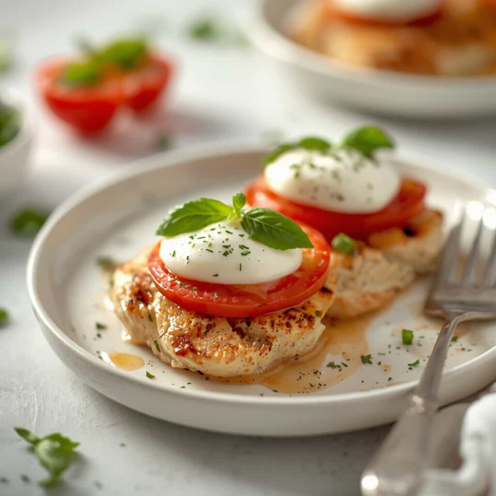 Grilled Chicken Caprese